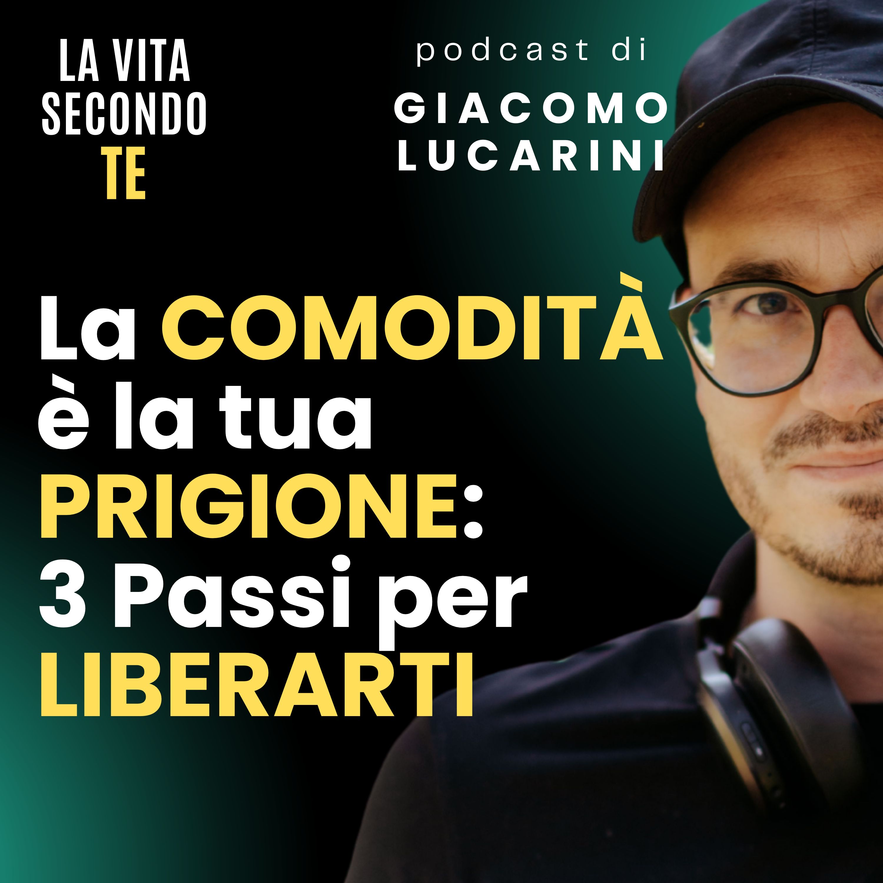 La COMODITÀ è la tua PRIGIONE: 3 Passi per LIBERARTI